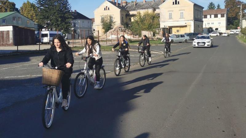 Számos lelkes gyerkőc vágott neki a kerékpározásnak Dél-Somogyban az Aktív Közlekedés Hetén.